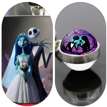 Jack and Sally Forever My Queen！（Buy 3 get 1 free and Tarot❗Add 4 items to cart）
